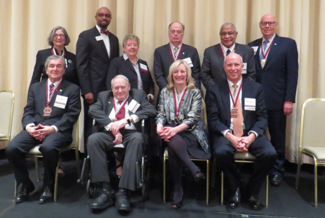 2017 Laureates with Vincent Cornelius