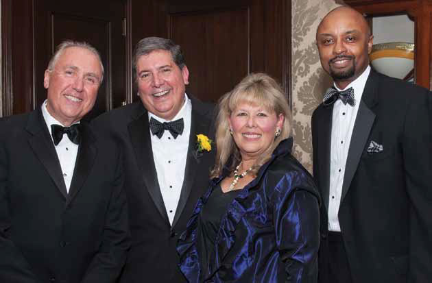 Umberto Davi, Rick Felice, Paula Holderman, Vince Cornelius, and (not pictured) Russ Hartigan.