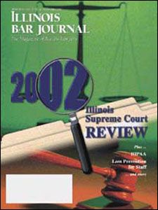 April 2003 Illinois Bar Journal Issue Cover