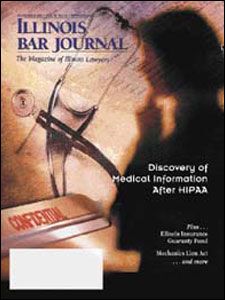 November 2003 Illinois Bar Journal Issue Cover