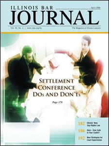 April 2006 Illinois Bar Journal Issue Cover