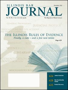 December 2010 Illinois Bar Journal Issue Cover