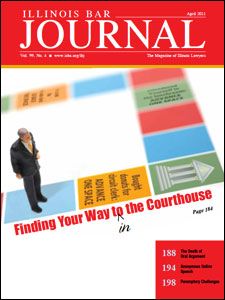 April 2011 Illinois Bar Journal Issue Cover