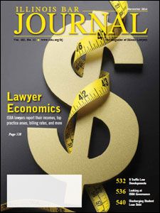 November 2014 Illinois Bar Journal Issue Cover