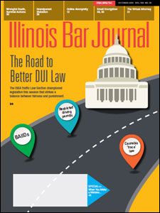 October 2015 Illinois Bar Journal Issue Cover