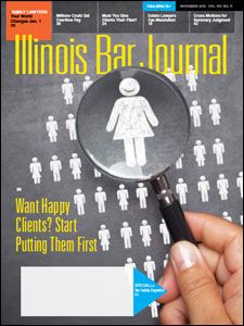 November 2015 Illinois Bar Journal Issue Cover