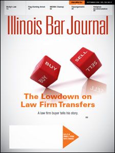 September 2016 Illinois Bar Journal Issue Cover