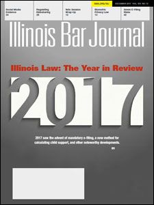 December 2017 Illinois Bar Journal Issue Cover