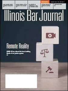 August 2020 Illinois Bar Journal Issue Cover